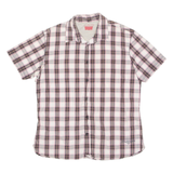 LEVI'S Mens Shirt Pink Check L