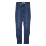 LEVI'S 711 Skinny Womens Jeans Grey Regular Straight W26 L30