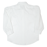 Womens Shirt White 90s Striped Long Sleeve M