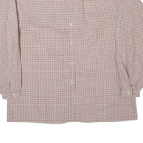 Womens Shirt Red Check Long Sleeve M