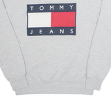 TOMMY HILFIGER Mens Sweatshirt Grey S