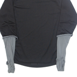 ADIDAS Training Mens Sweatshirt Black High Neck XS