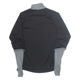 ADIDAS Training Mens Sweatshirt Black High Neck XS