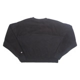 CHAMPION Cropped Womens Sweatshirt Black L