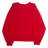 RUSSELL ATHLETIC Maryland Terrapins Mens Sweatshirt Red 90s USA S