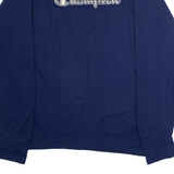 CHAMPION Mens Sweatshirt Blue Crew Neck 2XL