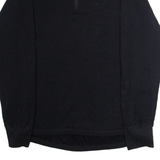 CARHARTT Force Mens Sweatshirt Black 1/4 Zip L