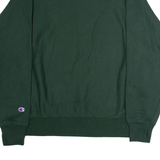 CHAMPION REVERSE WEAVE VRS Live Mens Sweatshirt Green Crew Neck USA 2XL