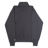 CHAMPION Saint Francis University Mens Sweatshirt Grey 1/4 Zip USA L