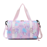 Anysort Mommy Diaper Bag Pink Unicorn Shoulder Bag with Internal Zip Pocket Waterproof Handbag for Travel and Sports