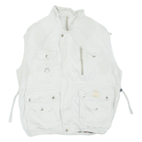 WORLD OF BEER Utility Mens Workwear Gilet Grey S