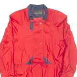 FORECASTER OF BOSTON Womens Coach Jacket Red Nylon S