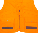 CABELA Utility Mens Workwear Gilet Orange 2XL
