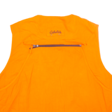 CABELA Utility Mens Workwear Gilet Orange 2XL
