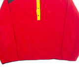 MARLBORO Fleece Mens Pullover Jacket Red XL