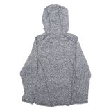 DICKIES Mens Fleece Jacket Grey Hooded M