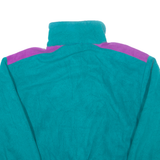 COLUMBIA Womens Fleece Jacket Green L