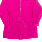 Womens Fleece Jacket Pink M