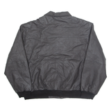 COUGAR Mens Lined Jacket Black Leather XL