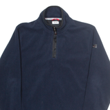IZOD Fleece Mens Fleece Jacket Blue M