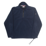 IZOD Fleece Mens Fleece Jacket Blue M