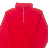 MIDWEST TRADERS Fleece Mens Pullover Jacket Red XL