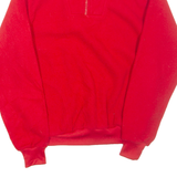 MIDWEST TRADERS Fleece Mens Pullover Jacket Red XL