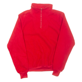 MIDWEST TRADERS Fleece Mens Pullover Jacket Red XL