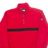 IZOD Fleece Mens Pullover Jacket Red XL