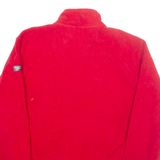 IZOD Fleece Mens Pullover Jacket Red XL