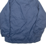 NIKE Ohio Soccer Mens Coat Blue USA Hooded L