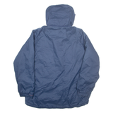 NIKE Ohio Soccer Mens Coat Blue USA Hooded L