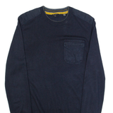 TED BAKER Mens Jumper Blue Tight Knit XL