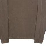 ARTWORKS Womens Jumper Brown Chunky Knit S