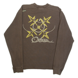 ARTWORKS Womens Jumper Brown Chunky Knit S