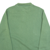 POLO RALPH LAUREN Mens Jumper Green Button Neck Tight Knit L