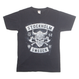 FRUIT OF THE LOOM Stockholm Mens T-Shirt Black S