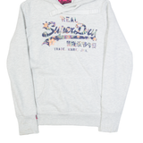 SUPERDRY Womens Grey Hoodie S