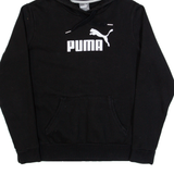 PUMA Womens Black Hoodie UK 12