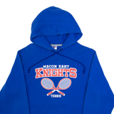 RUSSELL ATHLETIC Macon East Knights Tennis Mens Blue Hoodie USA S