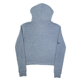 SUPERDRY Lightweight Oversized Womens Blue Hoodie XS