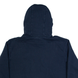 NIKE Cropped Womens Blue Hoodie L