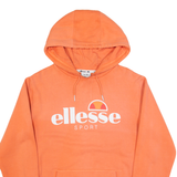 ELLESSE SPORT Womens Orange Hoodie UK 10