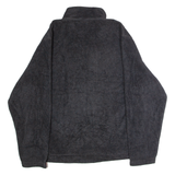 NAUTICA Mens Fleece Grey 1/4 Zip L