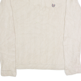 CHAPS Mens Jumper Beige Crew Neck Tight Knit M