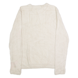 CHAPS Mens Jumper Beige Crew Neck Tight Knit M