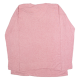 POLO RALPH LAUREN Womens Jumper Red V-Neck Tight Knit XL