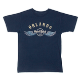 HARD ROCK CAFE Orlando Mens T-Shirt Blue USA S
