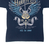 HARD ROCK CAFE Orlando Mens T-Shirt Blue USA S