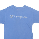 CHAMPION Mens T-Shirt Blue M